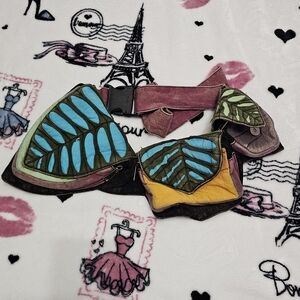 Boho Rustic Leaf Fanny Belt Bag